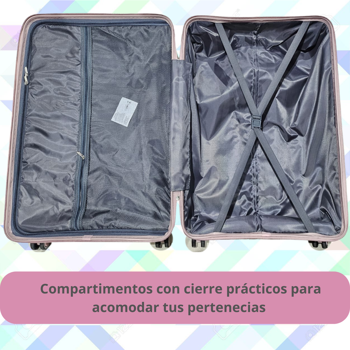 Kit de 3 Maletas 20 24 y 28 Pulgadas