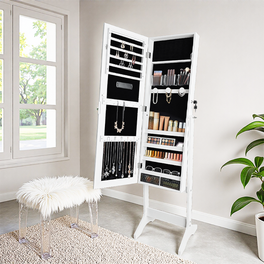 ESPEJO JOYERO CON LUZ LED