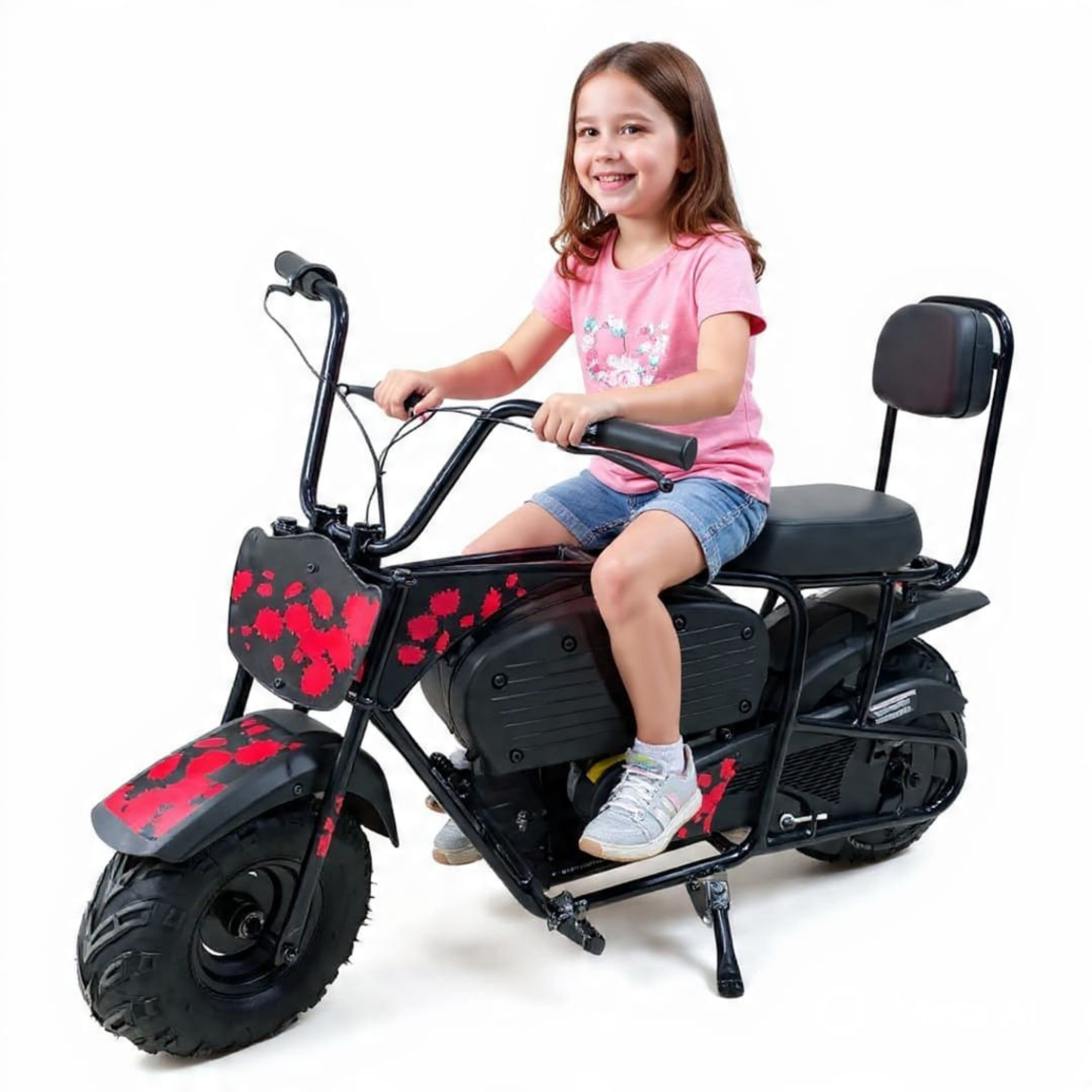 Moto Chopper Eléctrica Automática Para Niños Y Adolescentes