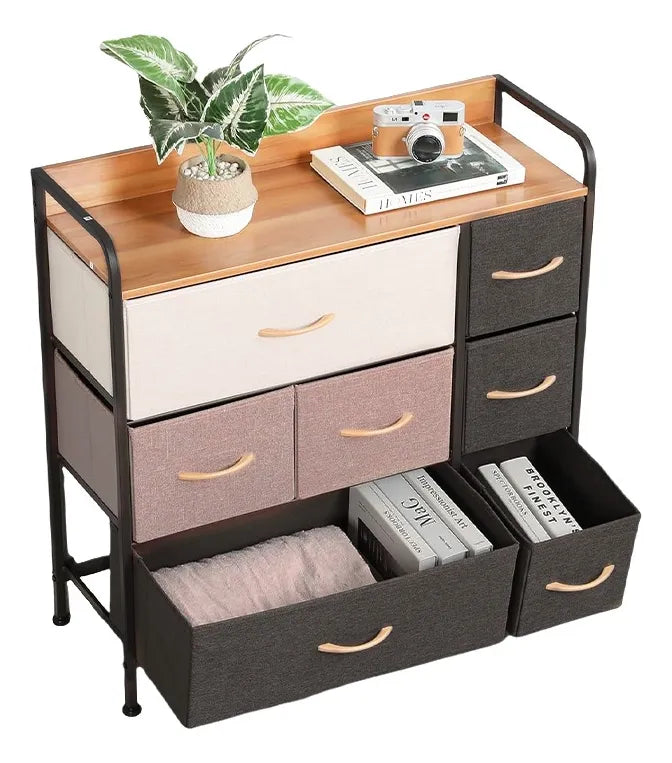 Cajonera De Tela 7 Cajones