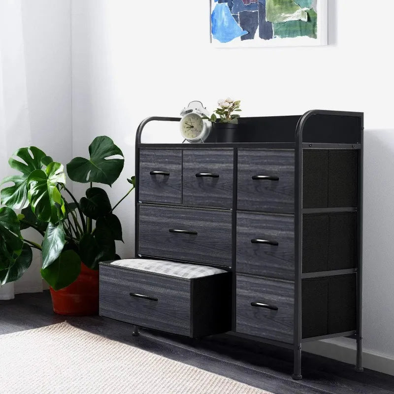 Cajonera De Tela 7 Cajones