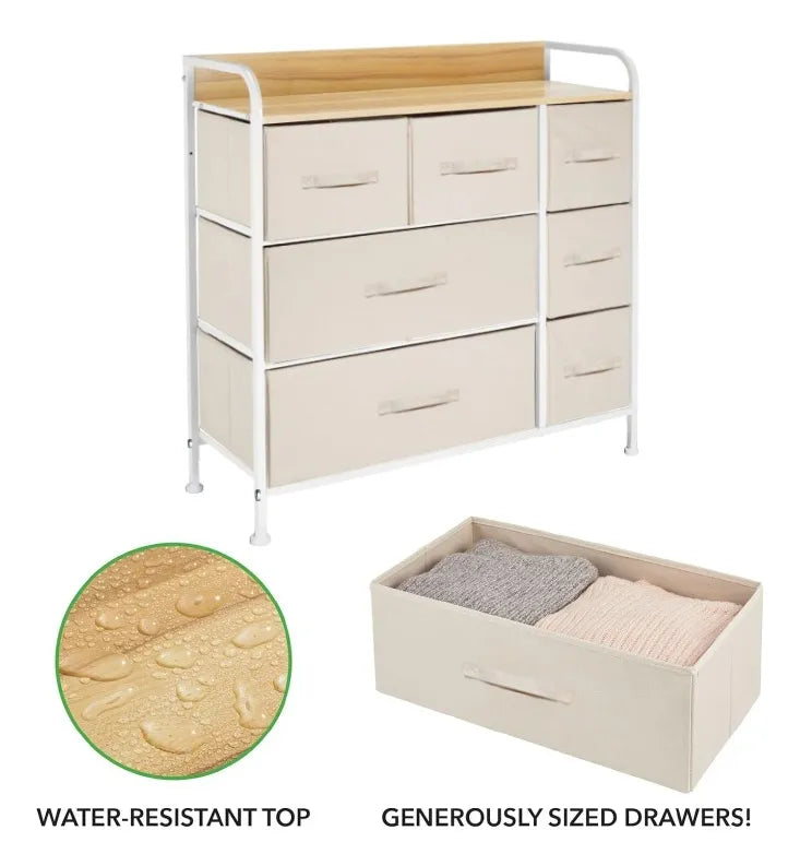 Cajonera De Tela 7 Cajones