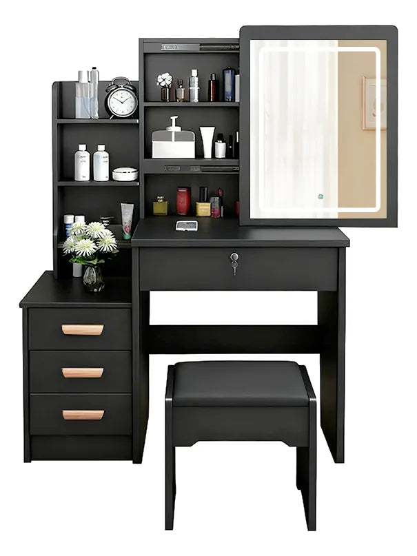 Tocador Infantil Con Espejo Deslizante