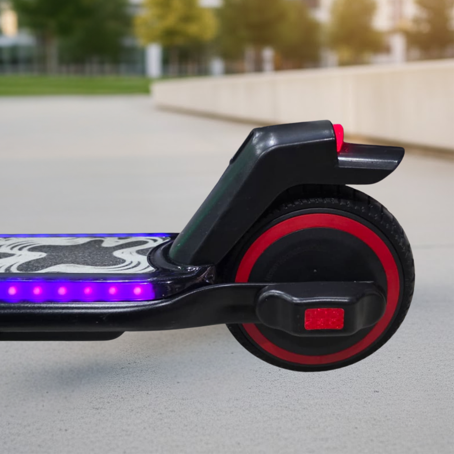 Patín Eléctrico Infantil Plegable Con Luz Led