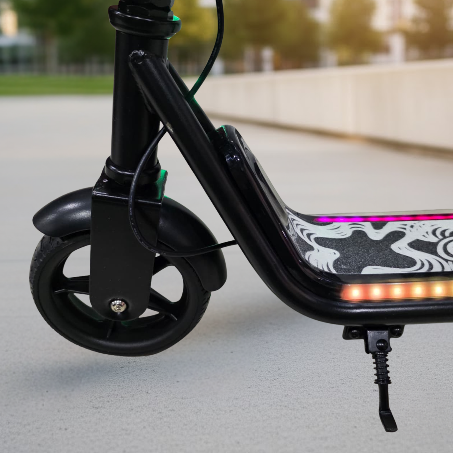 Patín Eléctrico Infantil Plegable Con Luz Led