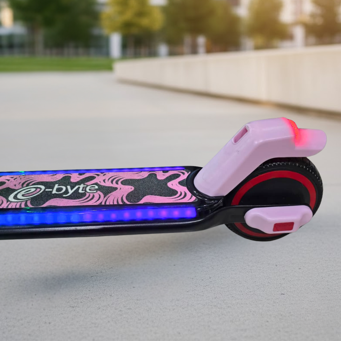 Patín Eléctrico Infantil Plegable Con Luz Led