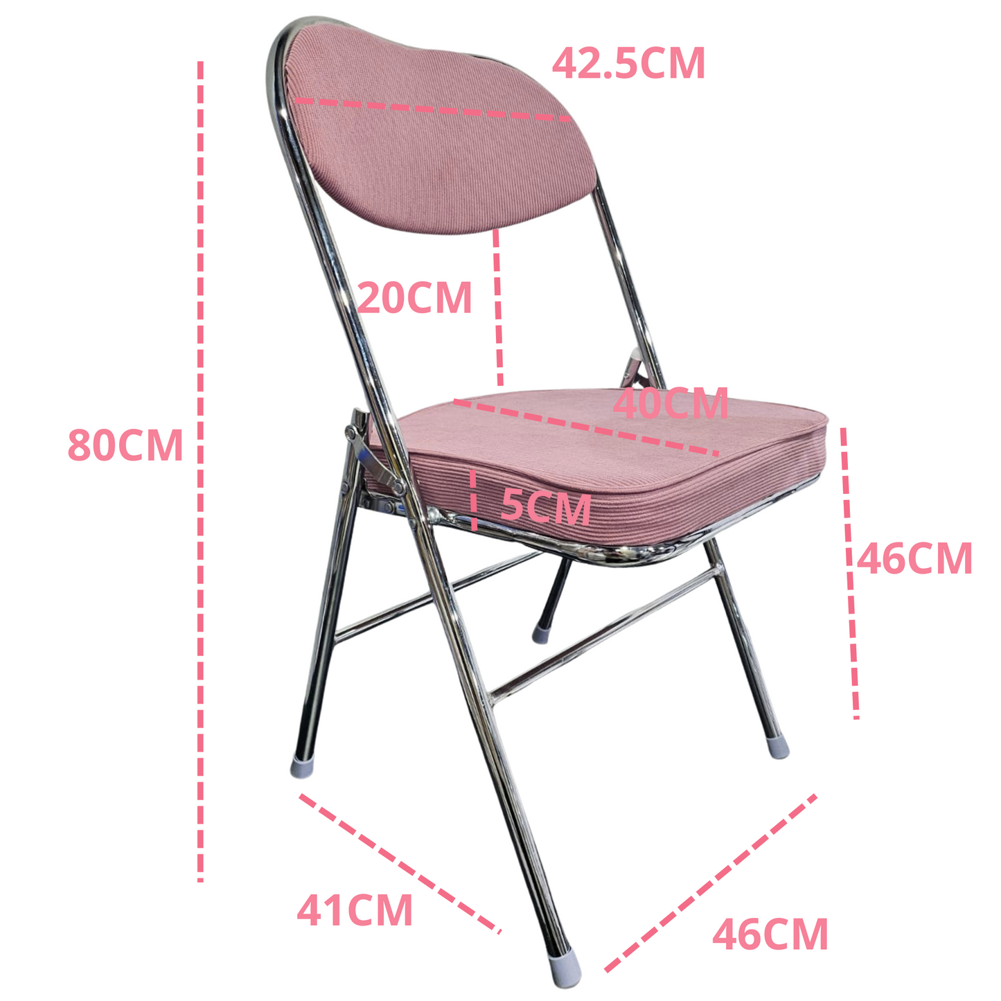 SILLA PLEGABLE ACOJINADA