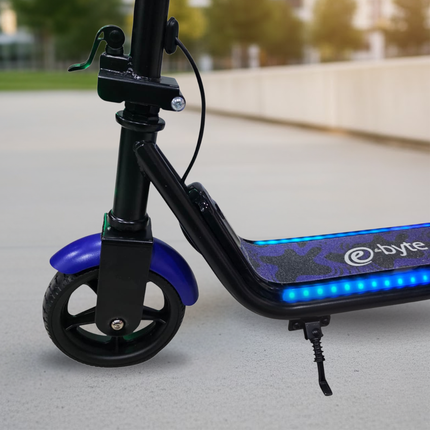 Patín Eléctrico Infantil Plegable Con Luz Led