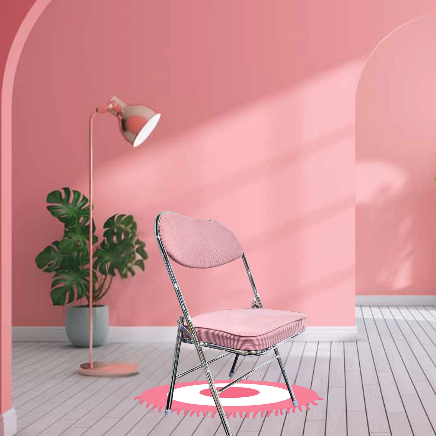 SILLA PLEGABLE ACOJINADA