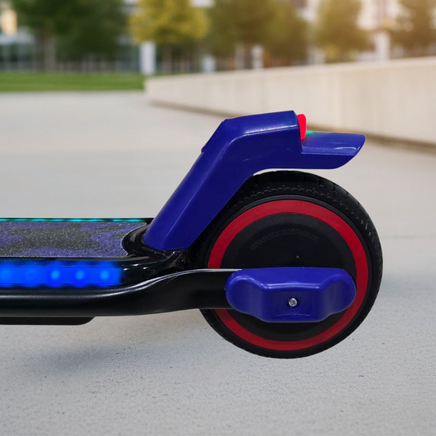 Patín Eléctrico Infantil Plegable Con Luz Led