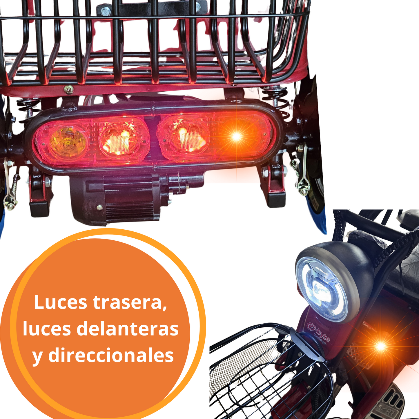 TRICICLO ELÉCTRICO PARA PERSONAS