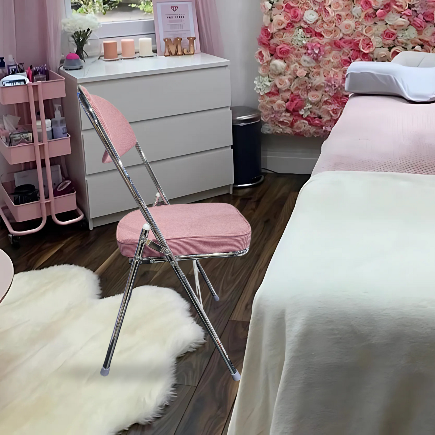 SILLA PLEGABLE ACOJINADA