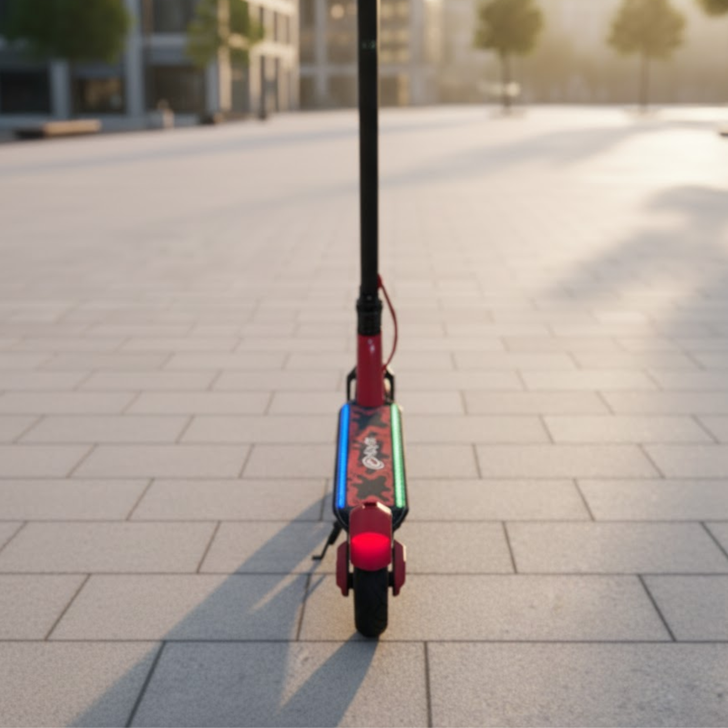 Patín Eléctrico Infantil Plegable Con Luz Led