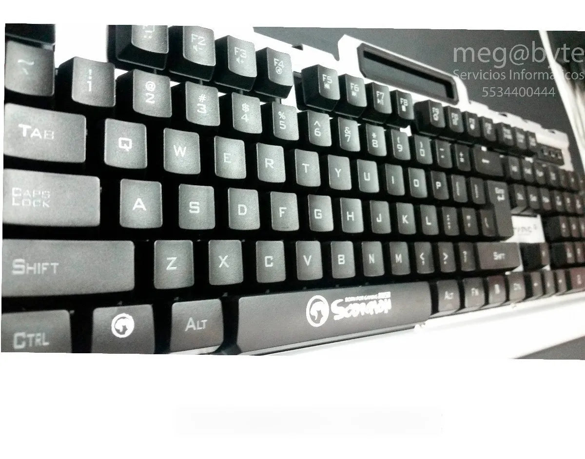 Kit Marvo Kw511 Teclado/mouse Inalámbricos 1600dpi 6 Botones