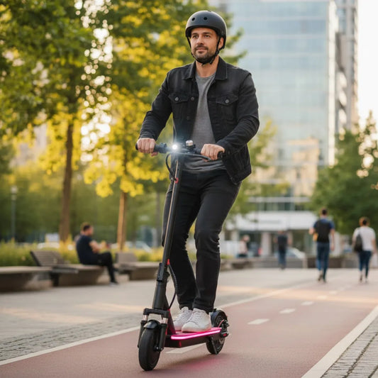 Scooter Electrico Plegable Bt Para Adultos Y Adolescentes