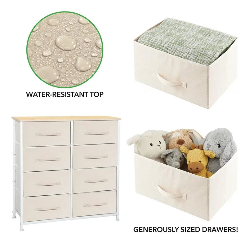 Cajonera 8 Cajones De Tela