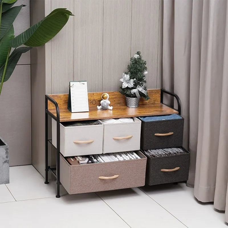 Cajonera Baja De 5 Cajones