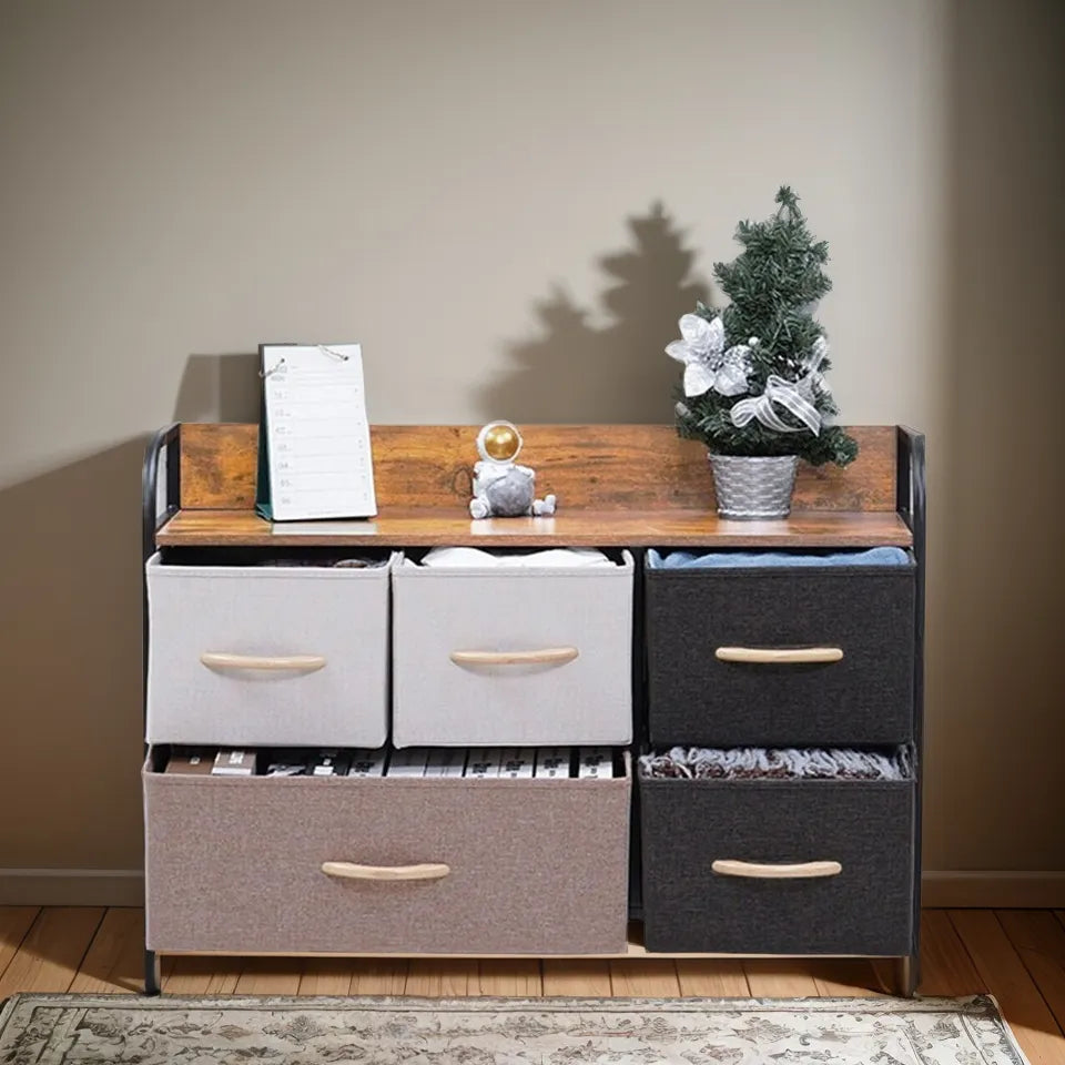 Cajonera Baja De 5 Cajones