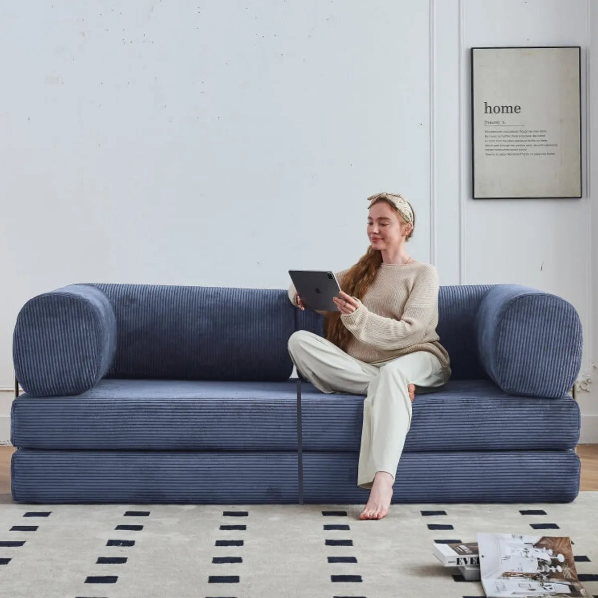Sofá Cama Para 2 Personas Teddy Modular Memory Foam