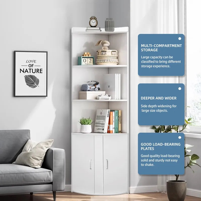 Equinero Librero Con Repisa Y Puertas