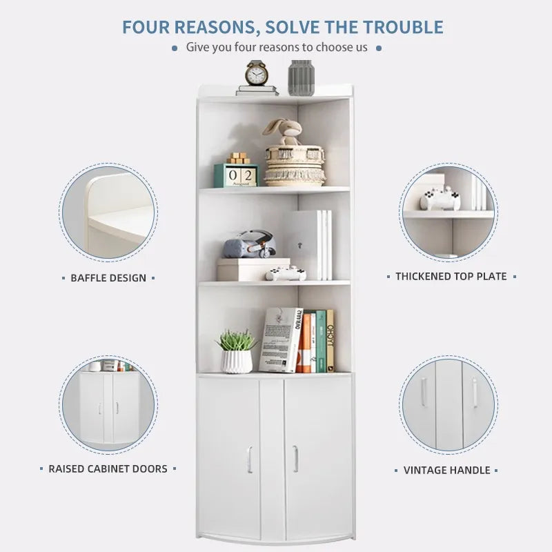 Equinero Librero Con Repisa Y Puertas