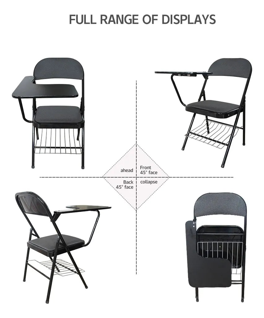 Pupitre Plegable, Silla Con Paleta