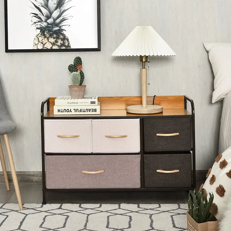 Cajonera Baja De 5 Cajones