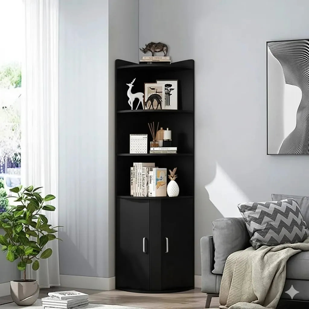 Equinero Librero Con Repisa Y Puertas