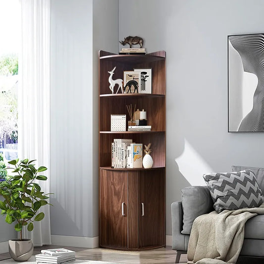 Equinero Librero Con Repisa Y Puertas