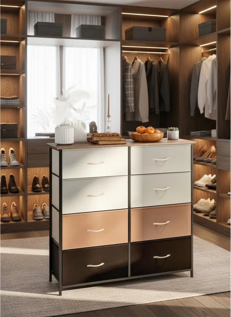 Cajonera 8 Cajones De Tela