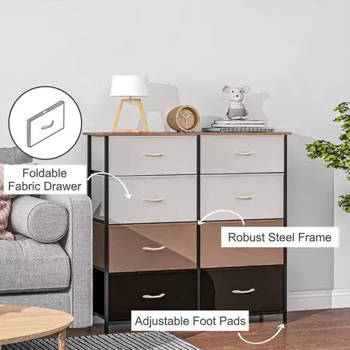 Cajonera 8 Cajones De Tela