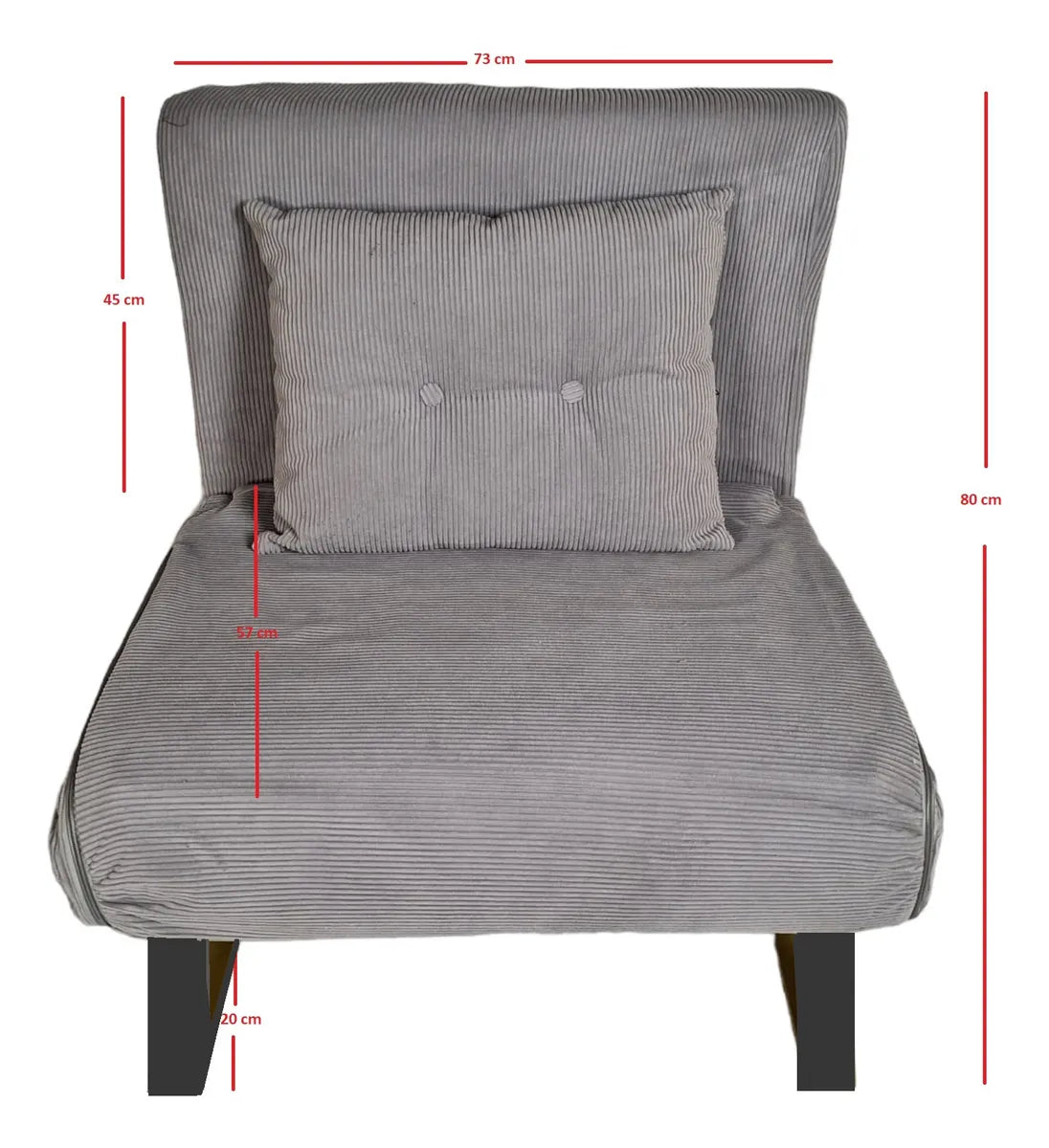 Sofá Cama Para 1 Persona Tipo Panilla