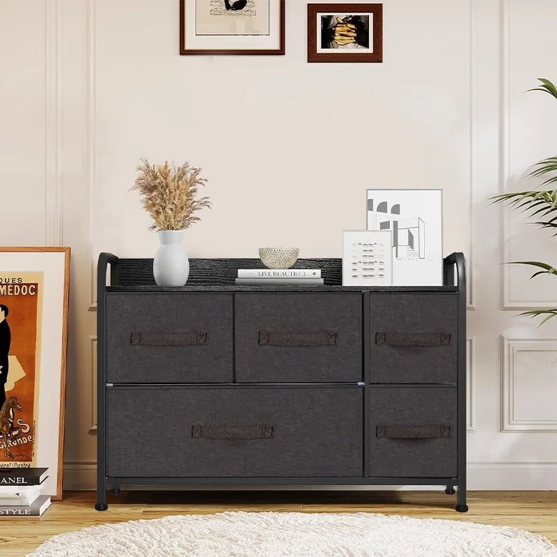 Cajonera Baja De 5 Cajones