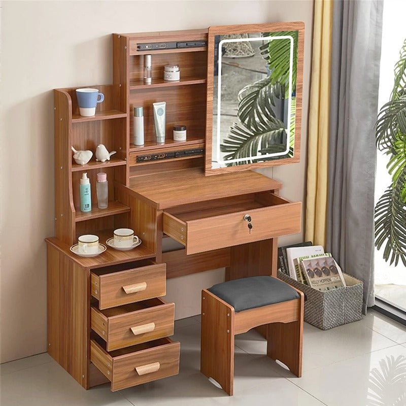 Tocador Infantil Con Espejo Deslizante