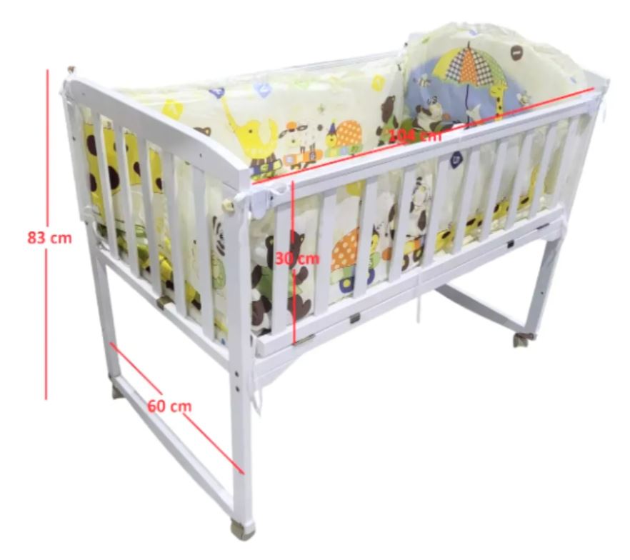 Cuna Mesedora Colecho Con Mosquitero