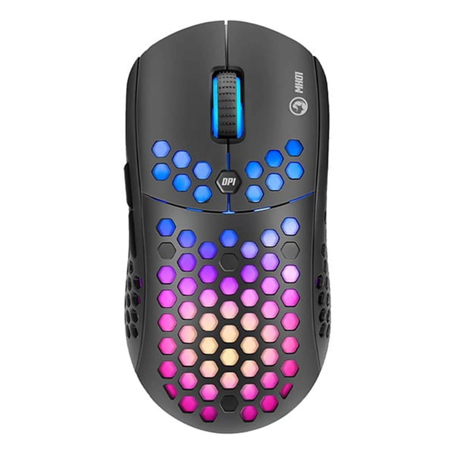 Mouse Y Diadema Audífonos Gamer Marvo Mh01bk Juego Luz Rgb